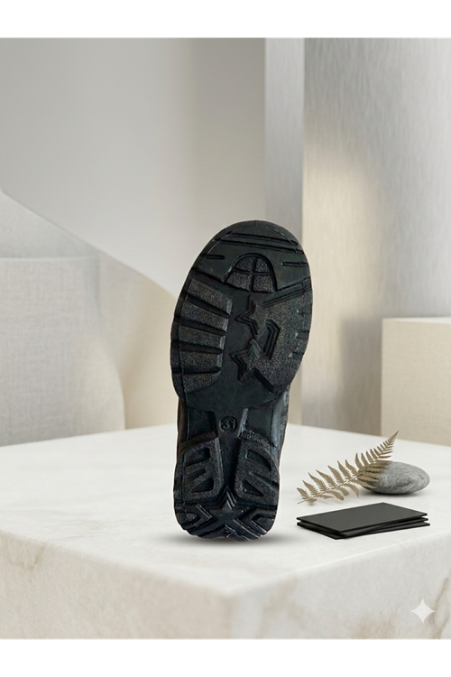 Çocuk Botu Mevsimlik Kaymaz Taban Rahat Günlük Çocuk Botu Bahar & Kış