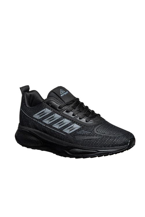 Aeron Light Unisex Sneaker Hafif Nefes Alabilir Günlük Ayakkabı Siyah Siyah