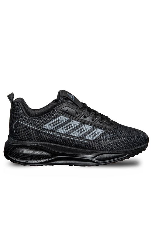 Aeron Light Unisex Sneaker Hafif Nefes Alabilir Günlük Ayakkabı Siyah Siyah