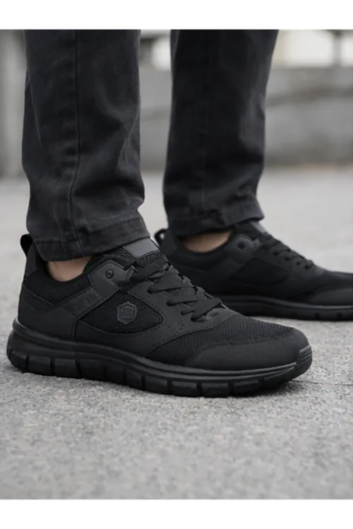 Büyük Beden Ortopedik Rahat Taban Bağcıklı Triko File Yazlık Spor Yürüyüş 45 46 47 Numara Ayakkabı Sneaker