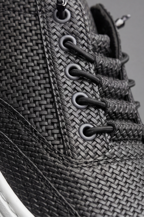 Weave Textured – Örgü Dokulu Elastik Bağcıklı Kalın Hafif Taban Günlük Erkek Casual Spor Ayakkabı