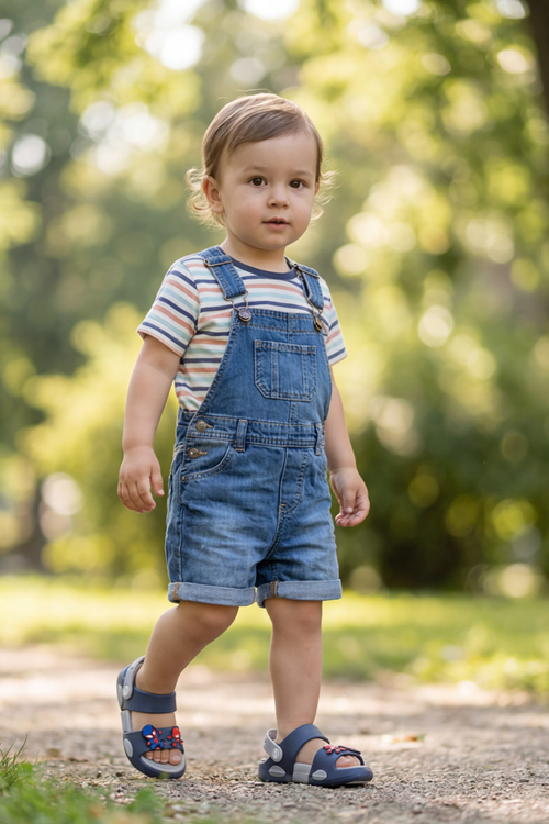 SuperNova Ultra Konfor Çift Tabanlı Ortopedik Bebek ve Çocuk Sandalet Terlik(31-36 Beden)