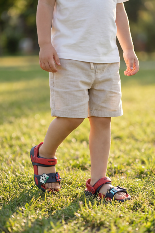 SuperNova Ultra Konfor Çift Tabanlı Ortopedik Bebek ve Çocuk Sandalet Terlik(25-36 Beden)