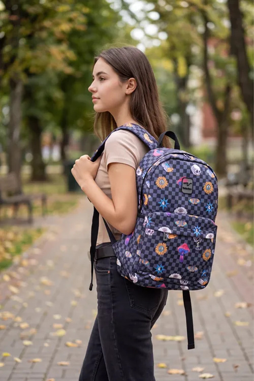 NovaBag Laptop Bölmeli 3 Gözlü Ergonomik Okul Ve Günlük Sırt Çantası Ortaokul Lise Üniversite Genç Okul Çantası