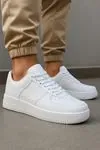 düz beyaz spor ayakkabı sneaker ayakkabı kadın spor erkek spor unisex spor