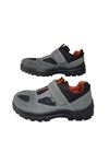 Eldi Power Erkek Gri-turuncu Çelikli Süet Iş Güvenlik Ayakkabısı Eldi320-999
