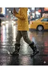 Raining Su Geçirmez Kamuflaj Yağmur Çizmesi – Kaymaz Taban Outdoor Bot