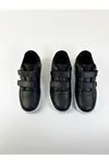 Çocuk Cilt Cırt Cırtlı Siyah Beyaz Sneaker – Premium Kalite, Hafif & Dayanıklı, Rahat Taban