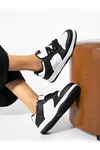 Sandrush Low Top Dayanıklı Rahat Unisex Günlük Sneaker Ayakkabı – Siyah Beyaz
