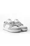 Sandrush Low Top Dayanıklı Rahat Unisex Günlük Sneaker Ayakkabı – Beyaz Gri
