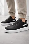 Siyah Beyaz Trend Süper Rahat 4 Mevsim Unisex Günlük Yürüyüş Spor Ayakkabı Sneaker