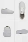 Daily Comfort Beyaz Rahat Günlük Yumuşak Tabanlı 4 Mevsim Trend Sneaker Ayakkabı