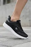 Comfy Step Siyah Beyaz Günlük Spor Sneaker – Kaymaz Taban Konfor Serisi Erkek Ayakkabı