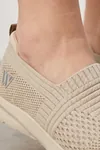 CloudWalk Comfort Bej Rahat Günlük Yumuşak Tabanlı 4 Mevsim Trend Kadın Slip-On Sneaker Ayakkabı