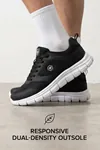 Büyük Beden Ortopedik Rahat Taban Bağcıklı Triko File Yazlık Spor Yürüyüş 45 46 47 Numara Ayakkabı Sneaker