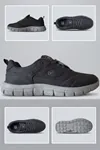 Büyük Beden Ortopedik Rahat Taban Bağcıklı Triko File Yazlık Spor Yürüyüş 45 46 47 Numara Ayakkabı Sneaker