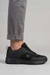 Comfy Step Siyah Günlük Spor Sneaker – Kaymaz Taban Konfor Serisi Erkek Ayakkabı 