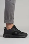 Comfy Step Siyah Günlük Spor Sneaker – Kaymaz Taban Konfor Serisi Erkek Ayakkabı 