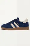 Timeless Classic Beyaz Lacivert-Bej Premium Konfor & Zamansız Stil Günlük Unisex Sneaker Ayakkabı