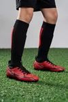 PERFORMANCE SOCK Kırmızı Hafif Yüksek Hız Maksimum Zemin Tutuş Teknolojili Çoraplı Çocuk Krampon