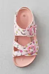 Ponchiq Kız Çocuk Pembe Baskılı Yazlık Sandalet 26-35