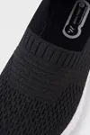 CloudWalk Comfort Siyah Beyaz Rahat Günlük Yumuşak Tabanlı 4 Mevsim Trend Kadın Slip-On Sneaker Ayakkabı