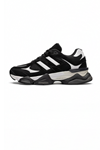 Cloud-Strut Retro-Modern Unisex Sneaker - Yüksek Tabanlı, Nefes Alabilen File Panelli Siyah Beyaz Günlük Spor Ayakkabı ve Yürüyüş Serisi