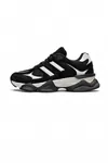 Cloud-Strut Retro-Modern Unisex Sneaker - Yüksek Tabanlı, Nefes Alabilen File Panelli Siyah Beyaz Günlük Spor Ayakkabı ve Yürüyüş Serisi