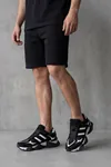 Cloud-Strut Retro-Modern Unisex Sneaker - Yüksek Tabanlı, Nefes Alabilen File Panelli Siyah Beyaz Günlük Spor Ayakkabı ve Yürüyüş Serisi
