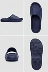 Athletic Comfort-Soft Serisi - Lacivert Anatomik Tabanlı, Ultra Hafif ve Esnek Erkek Plaj, Havuz, Ev, Banyo ve Günlük Kullanım Terliği: Yüksek Yastıklamalı Kaymaz Taban Tasarımı Terlik