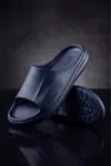 Athletic Comfort-Soft Serisi - Lacivert Anatomik Tabanlı, Ultra Hafif ve Esnek Erkek Plaj, Havuz, Ev, Banyo ve Günlük Kullanım Terliği: Yüksek Yastıklamalı Kaymaz Taban Tasarımı Terlik