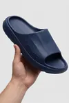 Athletic Comfort-Soft Serisi - Lacivert Anatomik Tabanlı, Ultra Hafif ve Esnek Erkek Plaj, Havuz, Ev, Banyo ve Günlük Kullanım Terliği: Yüksek Yastıklamalı Kaymaz Taban Tasarımı Terlik