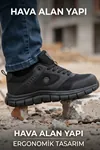 PureWalk Unisex Siyah Kalın Tabanlı Spor Ayakkabı - Hafif Esnek Günlük Yürüyüş Sneaker Rahat Koşu ve Şehir Ayakkabısı