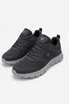 PureWalk Unisex Füme Kalın Tabanlı Spor Ayakkabı - Hafif Esnek Günlük Yürüyüş Sneaker Rahat Koşu ve Şehir Ayakkabısı