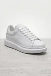LiaQuenn - Rahat ve Hafif Yüksek Tabanlı Yürüyüş Günlük Spor Giy Çık Unisex Beyaz Sneaker Ayakkabı