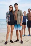 WAVEGLIDE - Esnek Siyah - Turuncu Unisex Deniz ve Plaj Ayakkabısı, Nefes Alabilir ve Hızlı Kuruyan Kumaş Dokulu Hafif Havuz ve Sörf Ayakkabısı