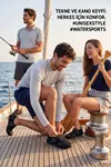 WAVEGLIDE - Esnek Siyah - Beyaz Unisex Deniz ve Plaj Ayakkabısı, Nefes Alabilir ve Hızlı Kuruyan Kumaş Dokulu Hafif Havuz ve Sörf Ayakkabısı