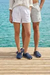 AQUA WAVE - Uniseks(36-45)  Esnek Lacivert-Beyaz Deniz Ayakkabısı | Özel Kabartma Kaymaz Tabanlı, Hızlı Kuruyan Nefes Alabilir Plaj, Havuz ve Tekne Ayakkabısı