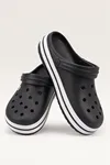 EasyStep - Siyah Unisex Hafif EVA Sabo Terlik, Ergonomik Tabanlı Nefes Alabilen Islak Zemin Uyumlu Kemerli Hastane, Plaj, Ev ve Günlük Kullanım Terliği - Clog Sandalet