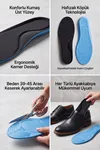 Footcare Memory Foam Comfort: Akıllı Hafızalı Kumaş Kaplama Ortopedik Ayakkabı Tabanlığı (39-45 Numara, Darbe Emici Anatomik Destek)