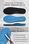 Footcare Memory Foam Comfort: Akıllı Hafızalı Kumaş Kaplama Ortopedik Ayakkabı Tabanlığı (39-45 Numara, Darbe Emici Anatomik Destek)