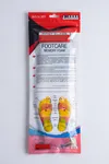 Footcare Memory Foam Comfort: Akıllı Hafızalı Beyaz Kumaş Kaplama Ortopedik Ayakkabı Tabanlığı (39-45 Numara, Darbe Emici Anatomik Destek)