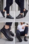 SnapGlide Slipon - Hakiki Deri Esnek Çoraplı Stoper Bağcıklı Erkek Casual Ayakkabı, Konforlu Tabanlı Pratik Şık Erkek Sneaker