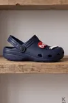 Hero-Clog Macera Serisi - Lacivert Maske Figürlü Erkek Çocuk - Bebek Terlik ve Sandalet: Ultra Hafif, Anatomik İç Tabanlı ve Emniyetli Çocuk Terlik