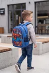 SuperHero Beslenme Çantalı İlkokul Ve Anaokulu Sırt Çantası Seti Ergonomik Çocuk Okul Çantası