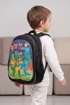 Little Dino Beslenme Çantalı İlkokul Ve Anaokulu Sırt Çantası Seti Ergonomik Çocuk Okul Çantası