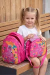 Flamingo Desenli Beslenme Çantalı İlkokul Ve Anaokulu Sırt Çantası Seti Ergonomik Çocuk Okul Çantası