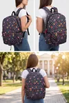 NovaBag Laptop Bölmeli 3 Gözlü Ergonomik Okul Ve Günlük Sırt Çantası Ortaokul Lise Üniversite Genç Okul Çantası