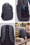 Laptop Bölmeli 3 Gözlü Ergonomik Okul Ve Günlük Kullanıma Uygun Ortaokul Lise Üniversite Antrasit Sırt Çantası