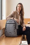 4 Bölmeli Ergonomik Okul Lise Üniversite ve Günlük Çok Fonksiyonlu Geniş Hacimli Şehir ve Seyahat Antrasit Sırt Çantası